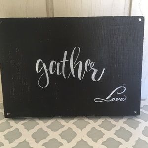 Farmhouse Home Decor! “Gather Love “